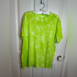 Lululemon Athletica Neon Green Tee